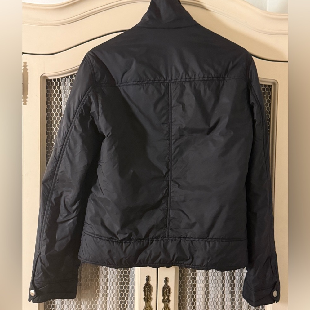 Dolce & Gabbana 🖤 Vintage AW03 Black Cargo Down Lightweight Jacket IT Size 50 - Picture 7 of 12